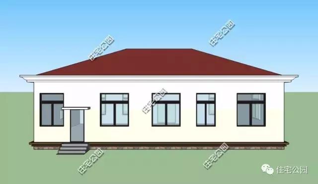 14X11米農(nóng)村一層小平房，省錢經(jīng)濟，18萬自建！