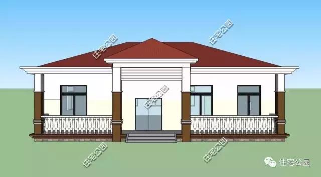 14X11米農(nóng)村一層小平房，省錢經(jīng)濟，18萬自建！