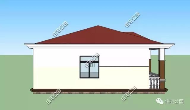 14X11米農(nóng)村一層小平房，省錢經(jīng)濟，18萬自建！