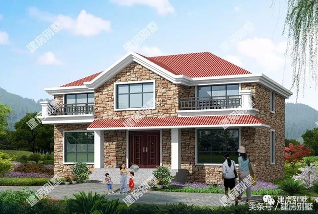 3棟二層農(nóng)村別墅戶型圖，別墅漂亮圖紙?jiān)敿?xì)，誰看了都會(huì)贊不絕口