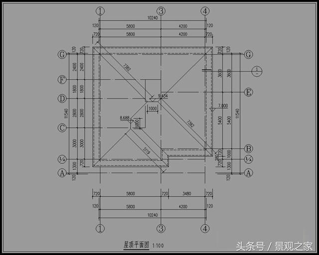 鄉(xiāng)村二層清新小別墅設計圖+效果圖