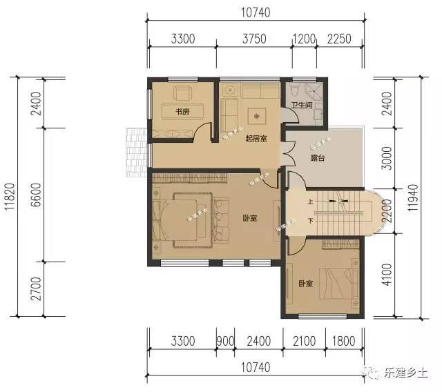 14x12米三層歐式別墅設(shè)計，田園氣息十足