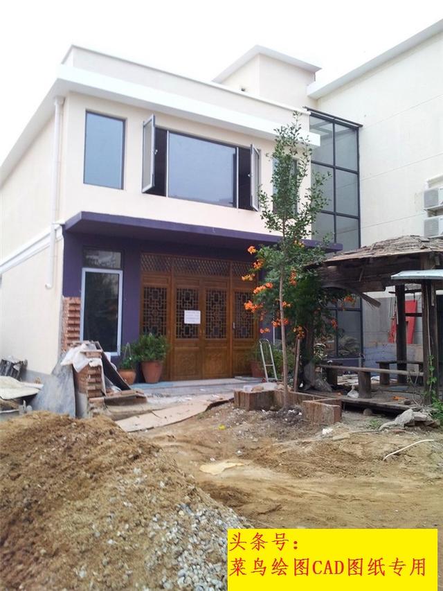 34萬建2層中式花園別墅，低調(diào)奢華，帶地下室及園林庭院設(shè)計(jì)