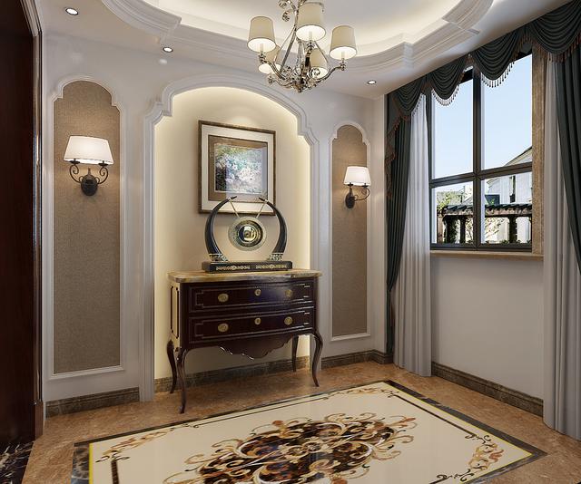 380平簡歐風(fēng)格聯(lián)排別墅 奢華舒適完美享受自然生活