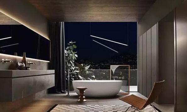 第一次到老板的別墅參觀，進(jìn)門就給客廳的設(shè)計(jì)美呆了，大氣奢華