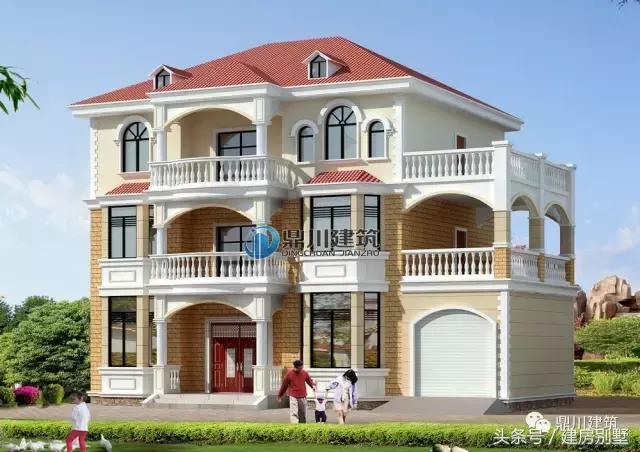 十款經典真實建房的農村別墅案例，都說比圖紙很高看多了