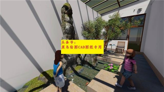 26萬建一層紅磚中式院子別墅，外觀造型簡約沉穩(wěn)，布局緊湊合理