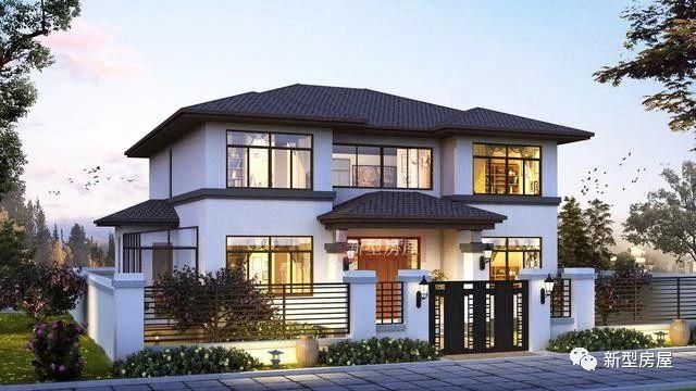 5套二層農(nóng)村別墅圖，在這個(gè)浪漫的日子里為你挑選一個(gè)唯美浪漫溫馨的家