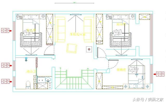 有個有錢的老爸就是不一樣，260平別墅簡歐風格，奢華的生活