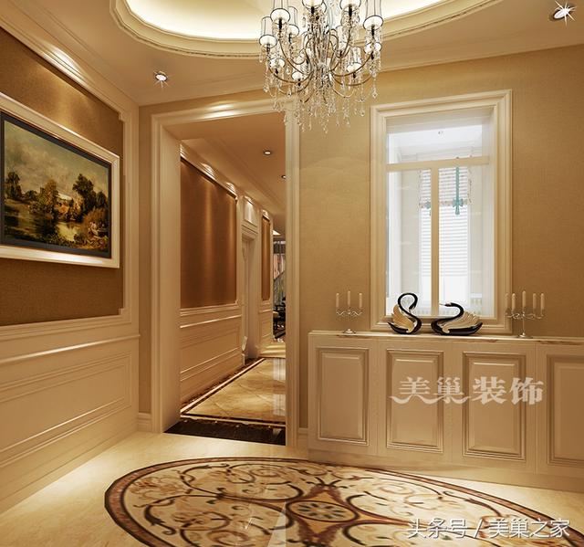 有個有錢的老爸就是不一樣，260平別墅簡歐風格，奢華的生活