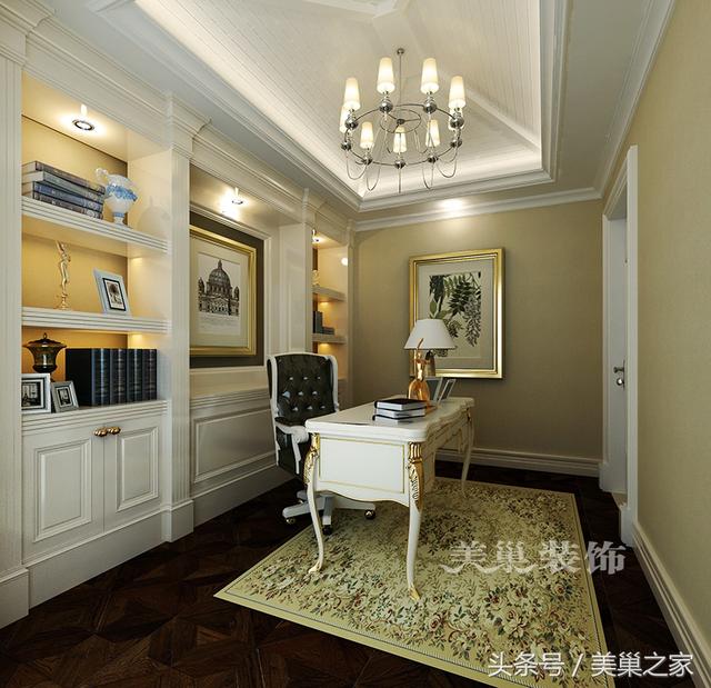 有個有錢的老爸就是不一樣，260平別墅簡歐風格，奢華的生活