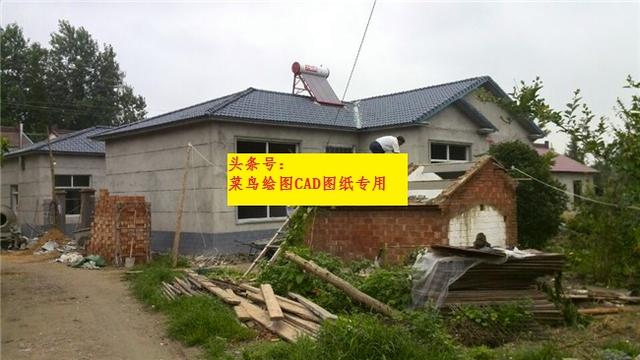 25萬建一層別墅，帶閣樓層（木龍骨結(jié)構(gòu)）、圍墻前院、廚房后院