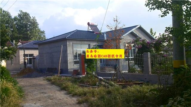 25萬建一層別墅，帶閣樓層（木龍骨結(jié)構(gòu)）、圍墻前院、廚房后院