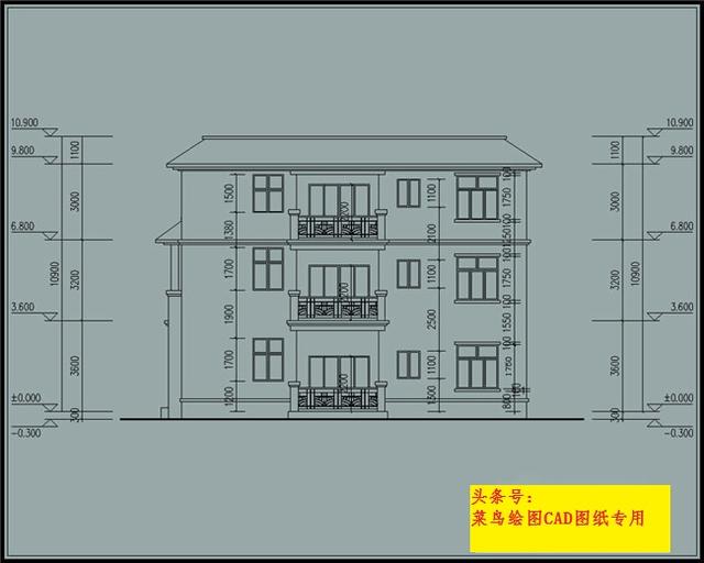 32萬(wàn)建3層別墅！3套方案可選，四室兩廳套房形式（每戶一層）