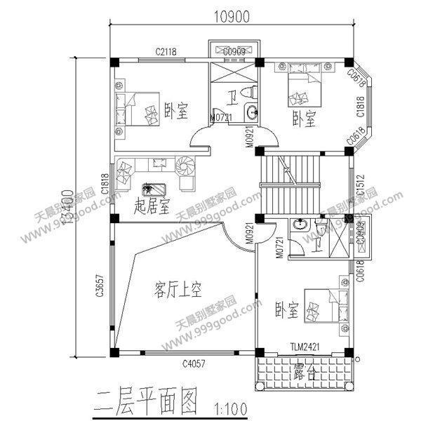 6套農(nóng)村別墅設(shè)計圖，第2套性價比高，實用性強(qiáng)！含預(yù)算