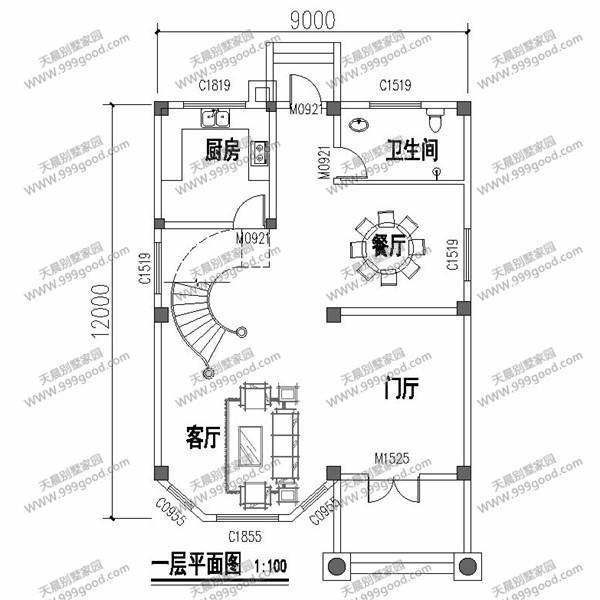 6套農(nóng)村別墅設(shè)計圖，第2套性價比高，實用性強(qiáng)！含預(yù)算