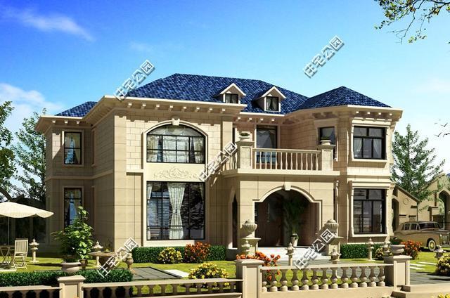 農(nóng)村別墅戶型2套，歐式外觀帶柴火灶，不倫不類還是兼容并包？