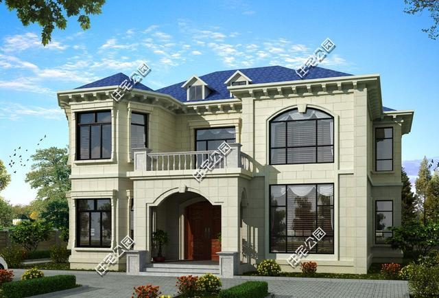 農(nóng)村別墅戶型2套，歐式外觀帶柴火灶，不倫不類還是兼容并包？