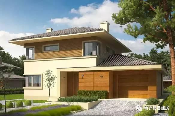 帶陽光房的農(nóng)村二層別墅，實(shí)用又富有朝氣，80后建房首選