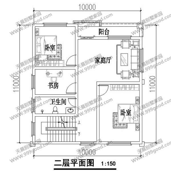 5套10米面寬或進(jìn)深的農(nóng)村別墅設(shè)計(jì)圖，第2套適合你嗎？