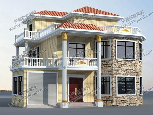 5套10米面寬或進(jìn)深的農(nóng)村別墅設(shè)計(jì)圖，第2套適合你嗎？