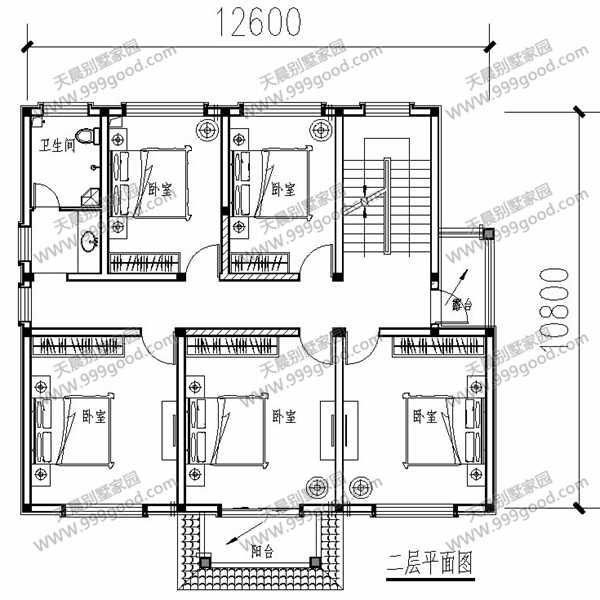 5套10米面寬或進(jìn)深的農(nóng)村別墅設(shè)計(jì)圖，第2套適合你嗎？