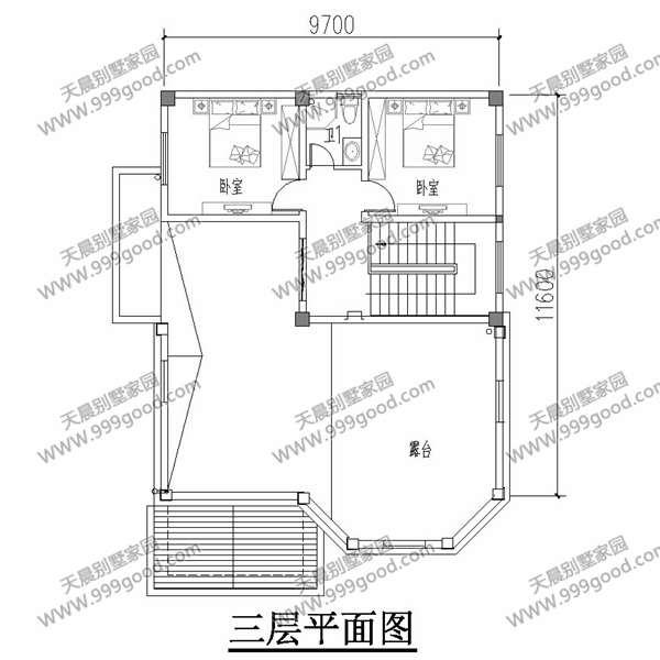 5套10米面寬或進(jìn)深的農(nóng)村別墅設(shè)計(jì)圖，第2套適合你嗎？