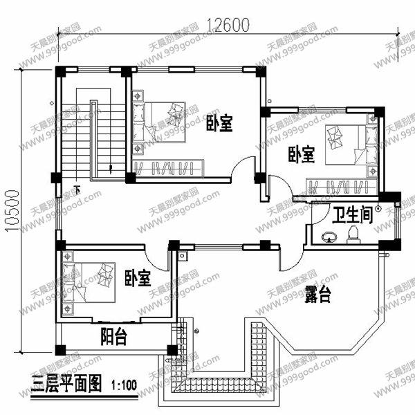5套風(fēng)格迥異的別墅戶型圖，第四套看了都想蓋一棟！