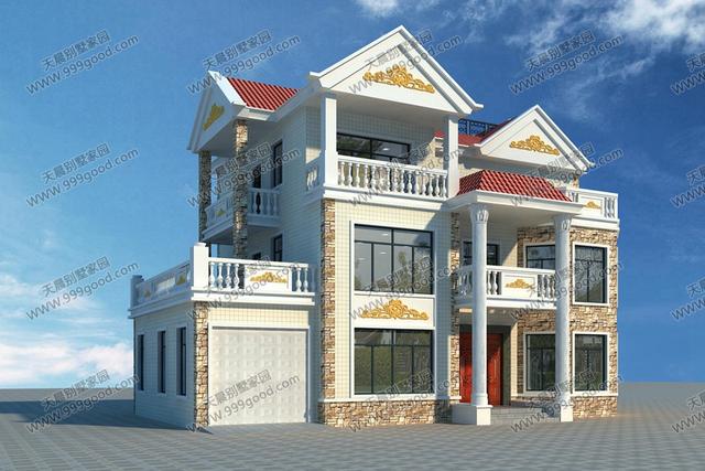 5套風(fēng)格迥異的別墅戶型圖，第四套看了都想蓋一棟！