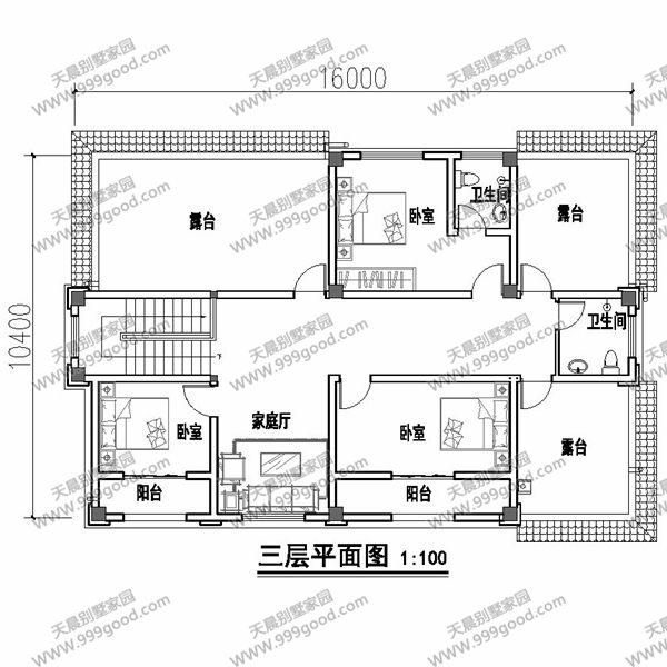 5套風(fēng)格迥異的別墅戶型圖，第四套看了都想蓋一棟！