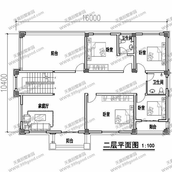 5套風(fēng)格迥異的別墅戶型圖，第四套看了都想蓋一棟！