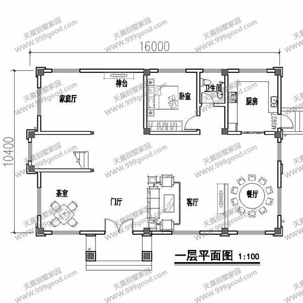 5套風(fēng)格迥異的別墅戶型圖，第四套看了都想蓋一棟！