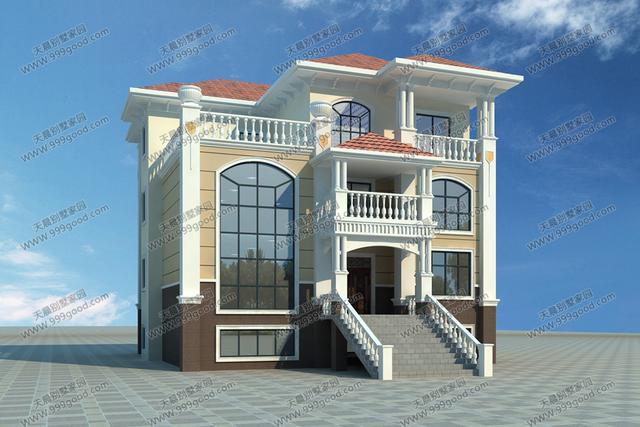 5套風(fēng)格迥異的別墅戶型圖，第四套看了都想蓋一棟！