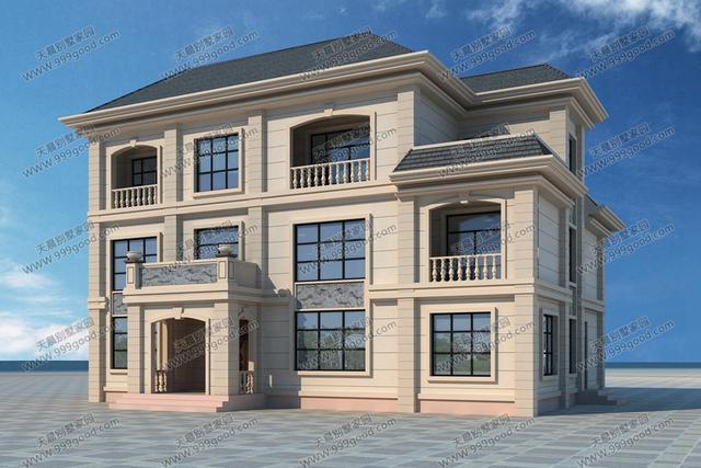 5套風(fēng)格迥異的別墅戶型圖，第四套看了都想蓋一棟！