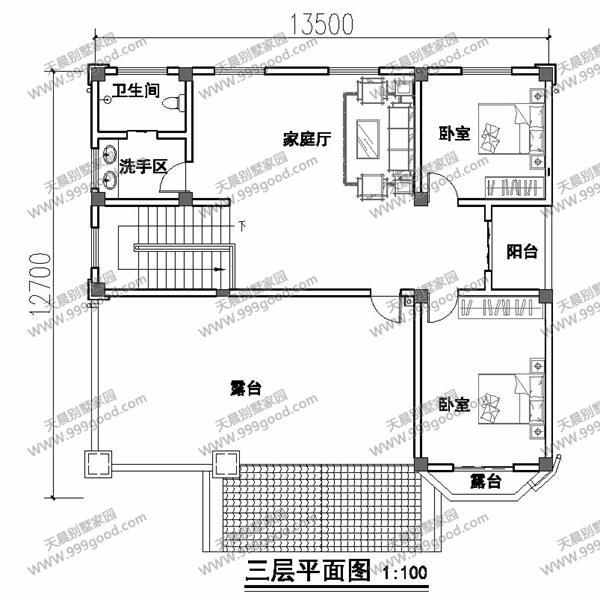 5套風(fēng)格迥異的別墅戶型圖，第四套看了都想蓋一棟！