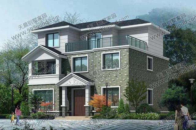 11.5X10.1米農(nóng)村別墅設(shè)計圖，布局實用，造價經(jīng)濟(jì)！