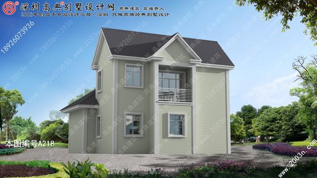 二層別墅設(shè)計(jì)圖首層106平方米圖紙編號(hào)a218