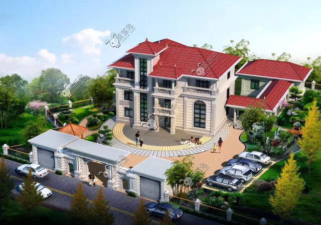 土豪用100萬(wàn)回鄉(xiāng)自建三層豪宅別墅，鞭炮聲震徹八方鄉(xiāng)鄰！