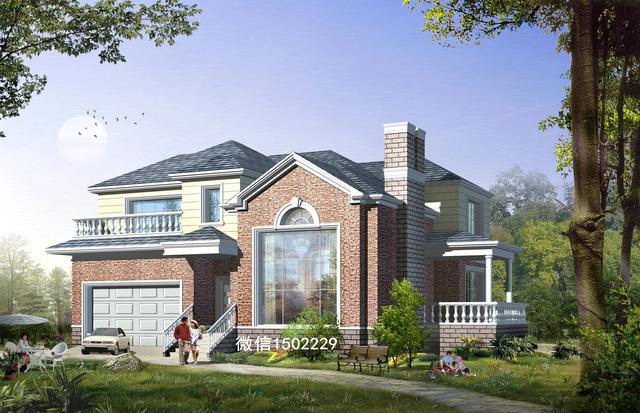 農(nóng)村小別墅設計圖 新農(nóng)村三層住宅設計圖 兩層自建別墅施工圖紙