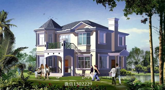 農(nóng)村小別墅設計圖 新農(nóng)村三層住宅設計圖 兩層自建別墅施工圖紙