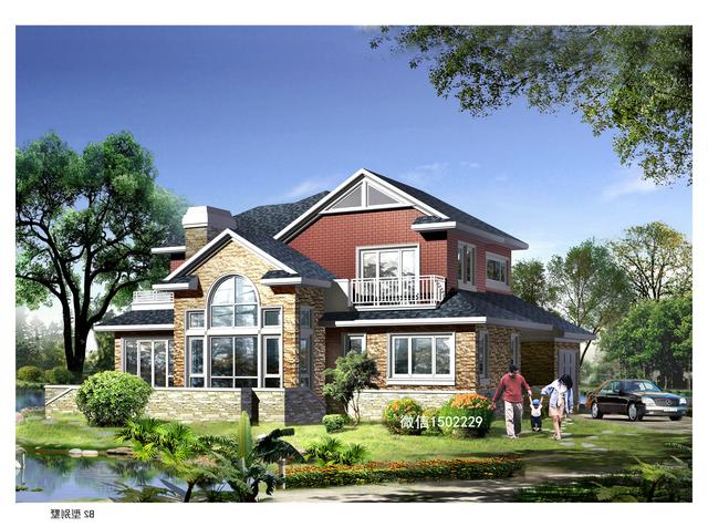 農(nóng)村小別墅設計圖 新農(nóng)村三層住宅設計圖 兩層自建別墅施工圖紙