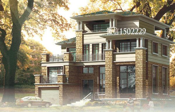 農(nóng)村小別墅設計圖 新農(nóng)村三層住宅設計圖 兩層自建別墅施工圖紙