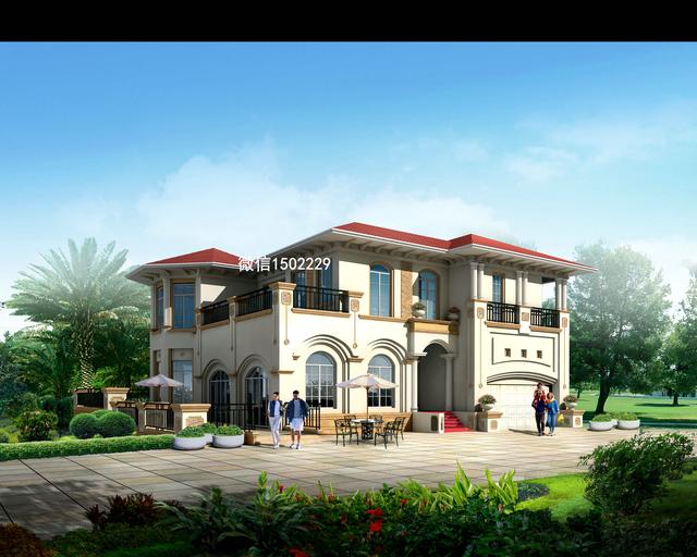 農(nóng)村小別墅設計圖 新農(nóng)村三層住宅設計圖 兩層自建別墅施工圖紙