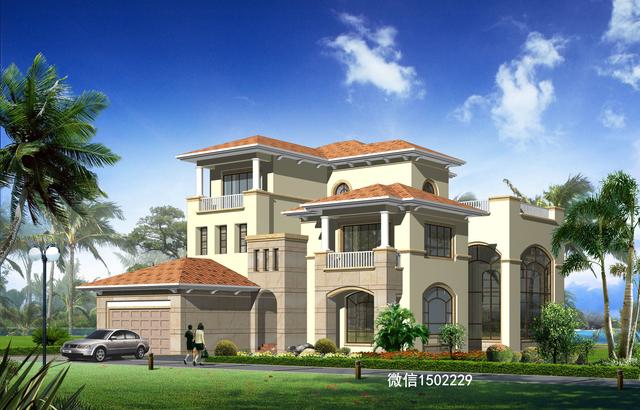 農(nóng)村小別墅設計圖 新農(nóng)村三層住宅設計圖 兩層自建別墅施工圖紙