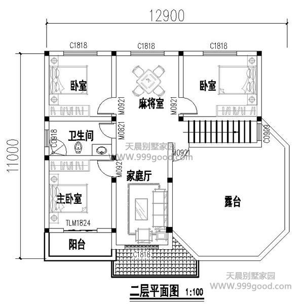 3套兩層自建房設(shè)計(jì)圖，造價(jià)均不超過20萬