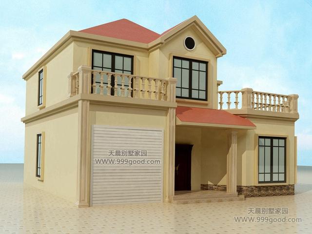 3套兩層自建房設(shè)計(jì)圖，造價(jià)均不超過20萬