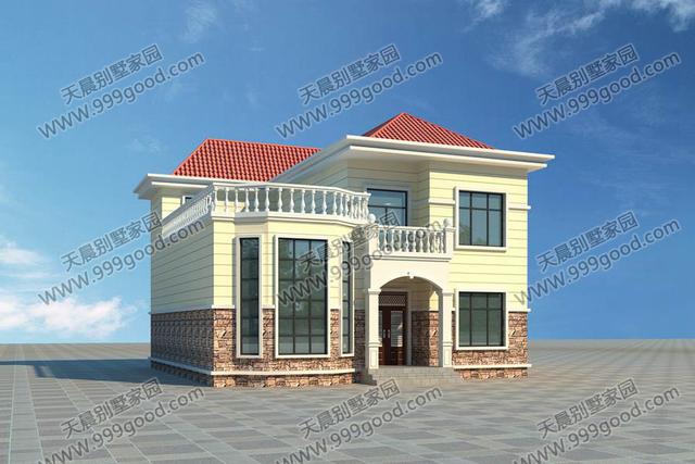 3套兩層自建房設(shè)計(jì)圖，造價(jià)均不超過20萬