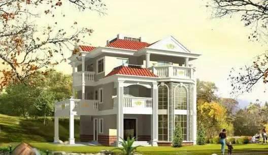 如果有50萬，就回鄉(xiāng)下建套這樣的別墅吧