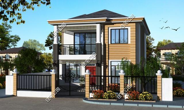 3套二層自建房戶型，全圖含預算