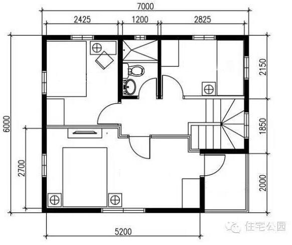 7X6米現(xiàn)代別墅，小戶型也可以很現(xiàn)代！